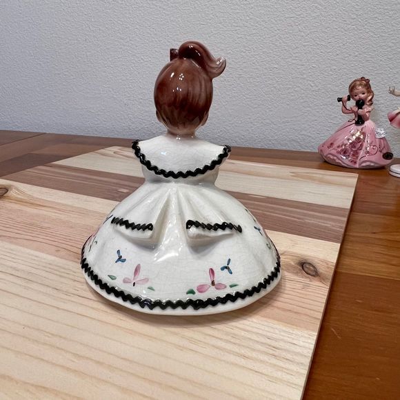 Vintage Josef Originals MINDY with her Cat Ceramic Figurine, Knick Knack - Picture 3 of 10